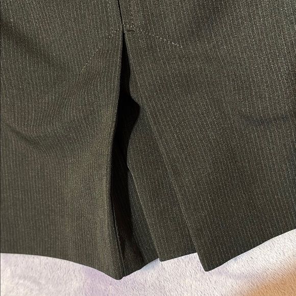 VTG GEORGE WOMENS BRAND BLACK LINED 1 BUTTOM BLAZER SHOULDER PADS POCKETS 6 - Picture 12 of 12